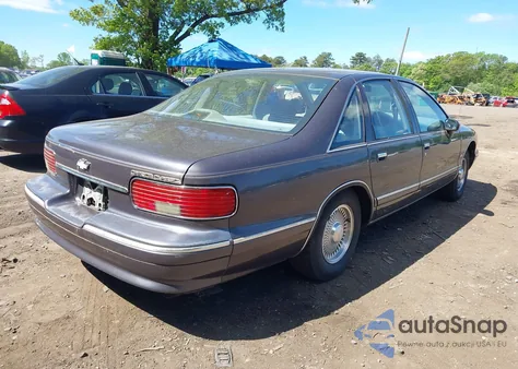1993 Chevrolet Caprice Classic Ls from USA, damaged, VIN 1G1BN53E9PR106587